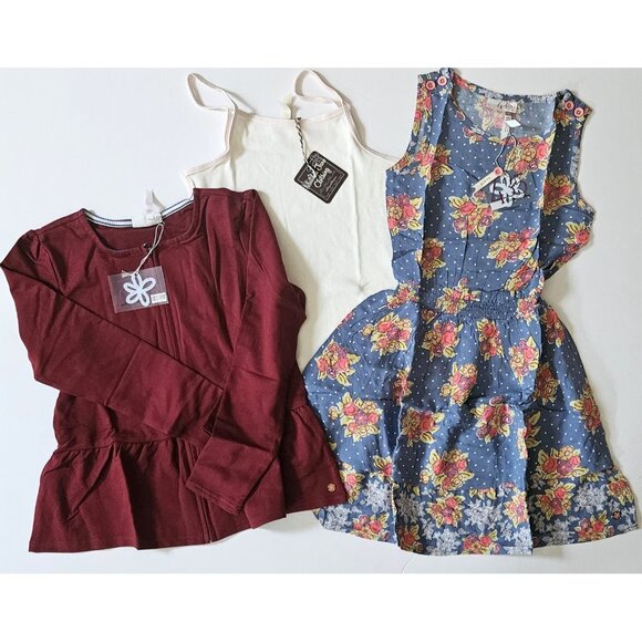 Matilda Jane NWT 10 Friends Forever Jacket Zip Up Dress Tank Lot - Picture 1 of 4